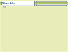 Tablet Screenshot of abingdoncosmeticdentist.mydentalvisit.com